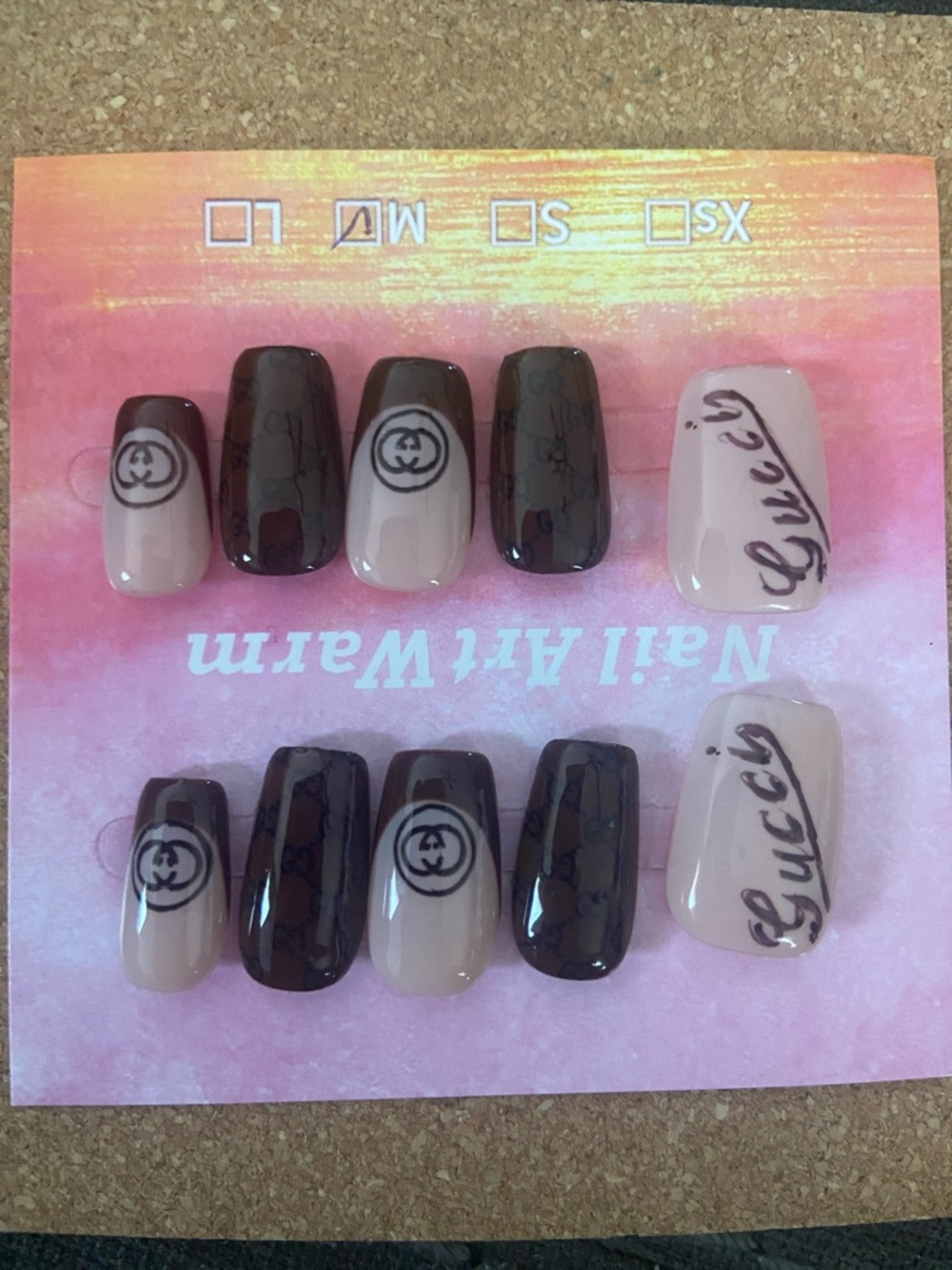 NEW Fashion nail set size medium